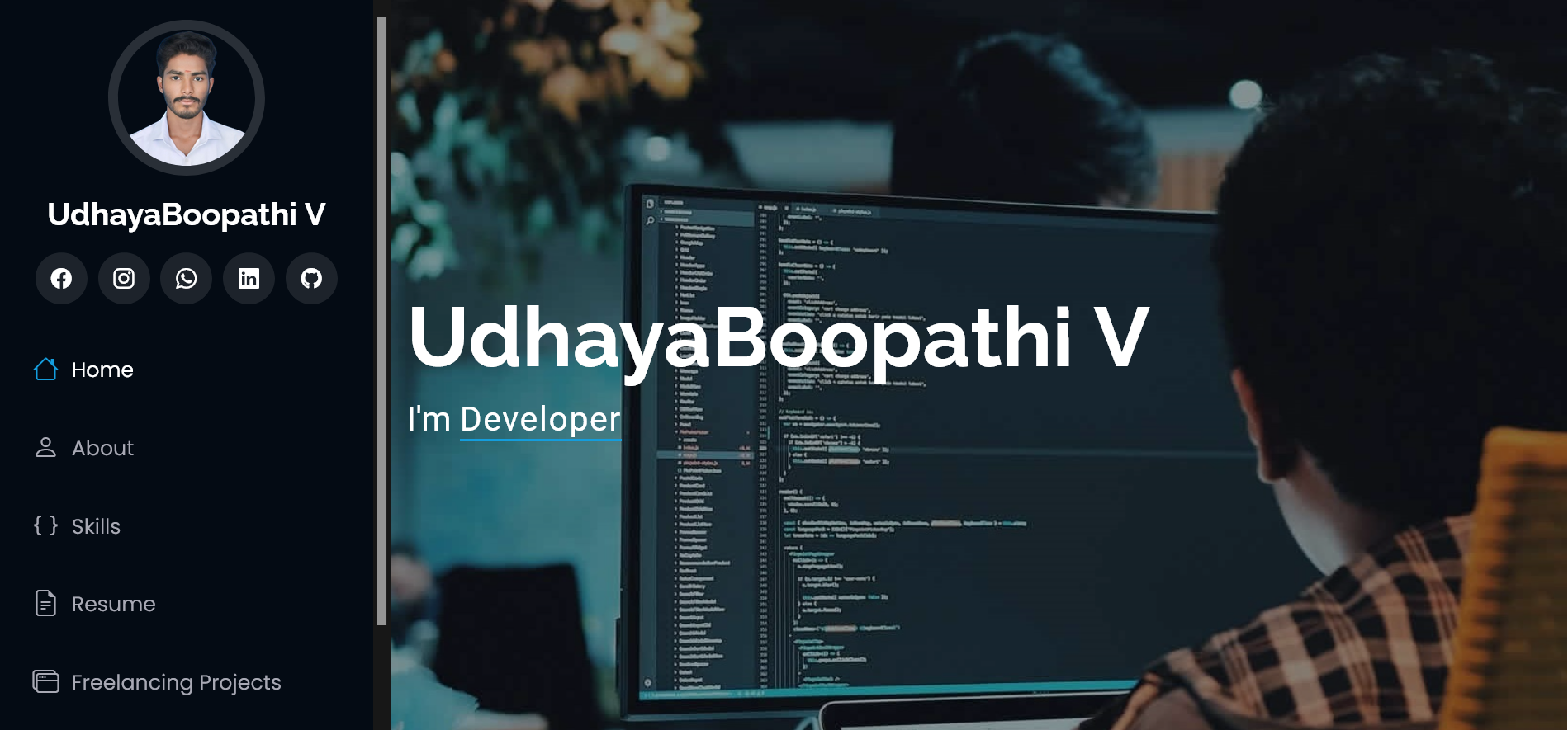 First Portfolio Website